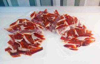 Blisters de jamón ibérico al vacío Vuelta y Vuelta