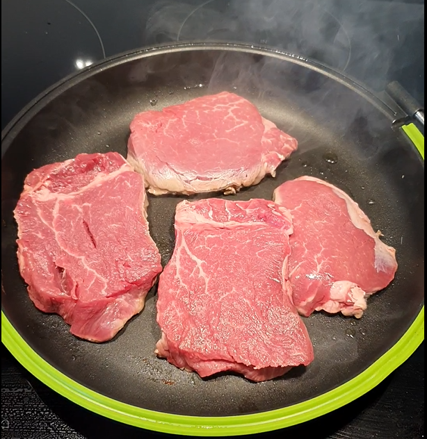 Como cocinar carne a la plancha - Vuelta y Vuelta