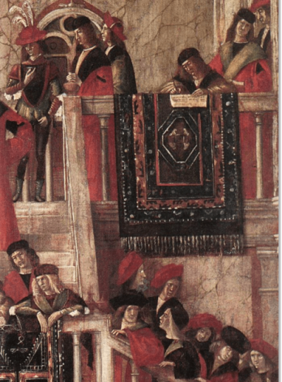pintura de Vittorio Carpaccio, pintor del que viene el nombre el Carpaccio de ternera