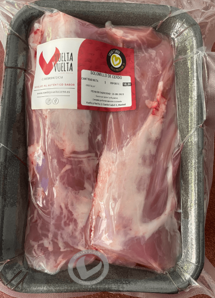 Solomillo de cerdo de Vuelta y Vuelta envasado al vacío