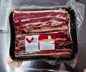 Tiras de churrasco en bandeja y al vacío Vuelta y Vuelta